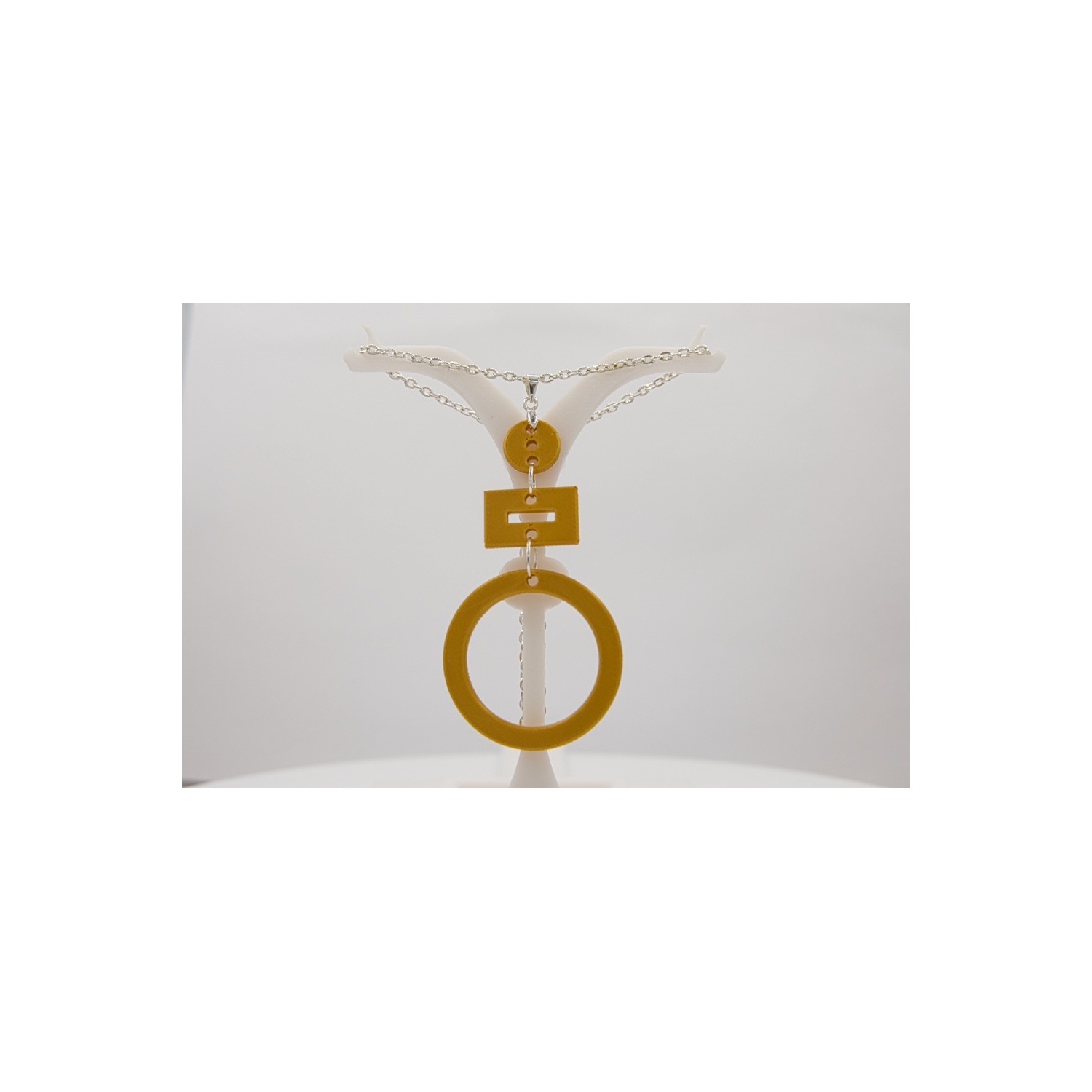 3er Set Halskette Gold