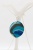 Clay Halskette Blau 2